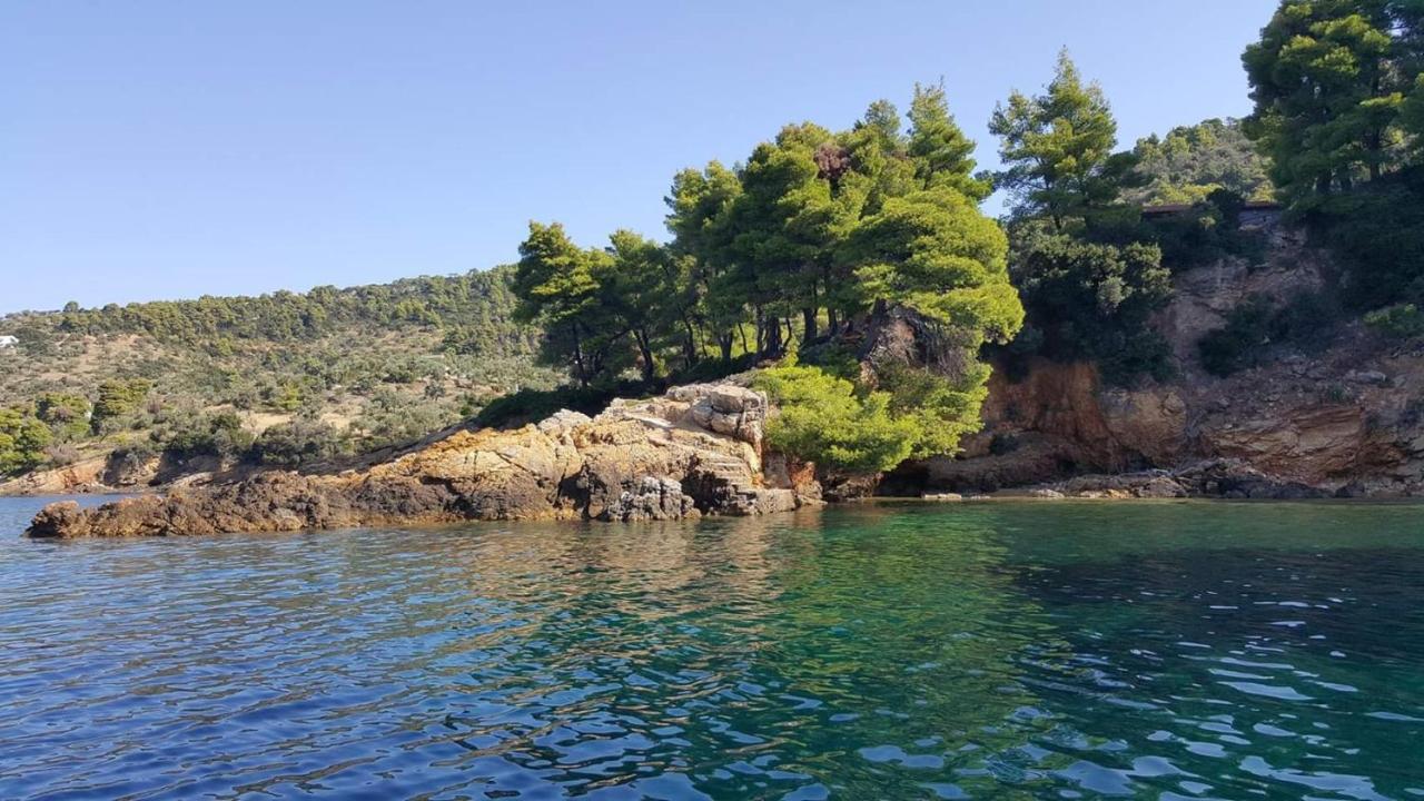 Steni Vala Alonissos Chelidoniaヴィラ エクステリア 写真